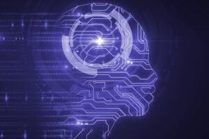 Artificial intelligence interpretation graphic.