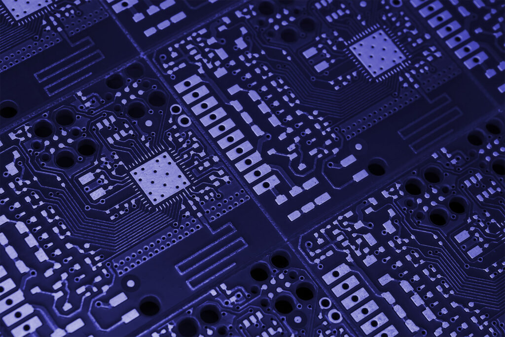 Modern circuit board.